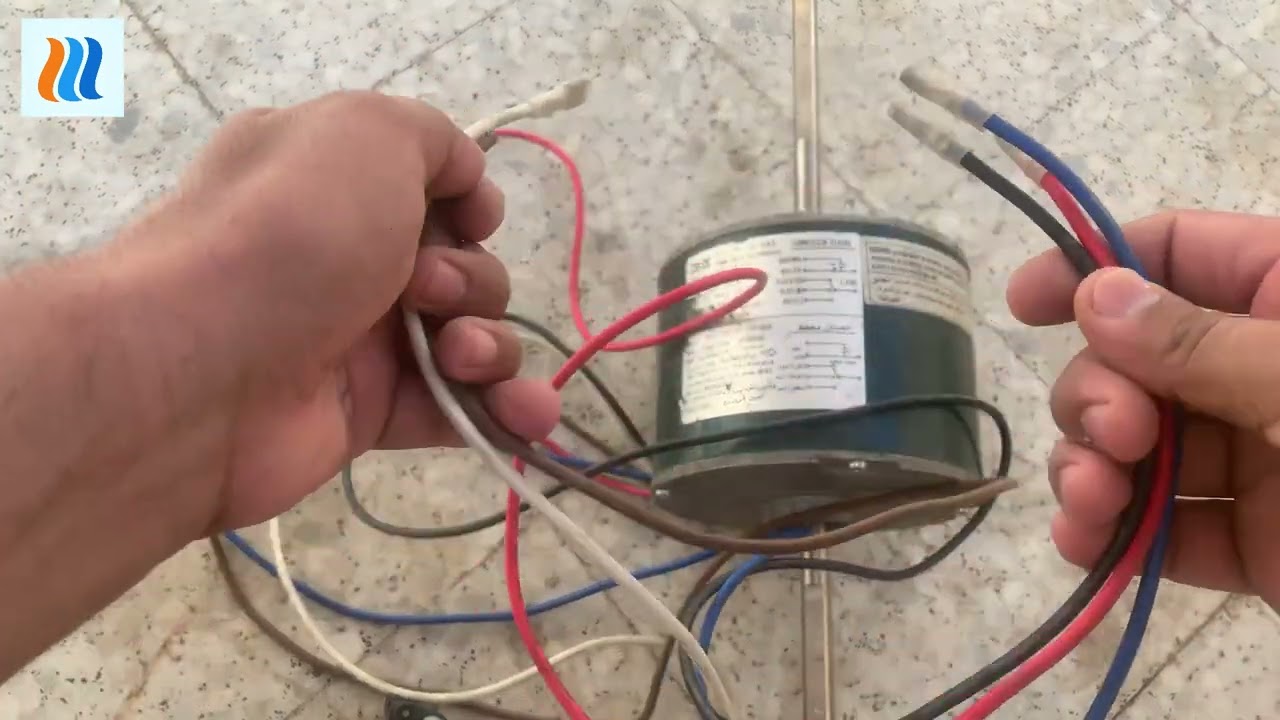 Window AC Motor Wiring Diagram & Connection | Complete Guide in Urdu/Hindi