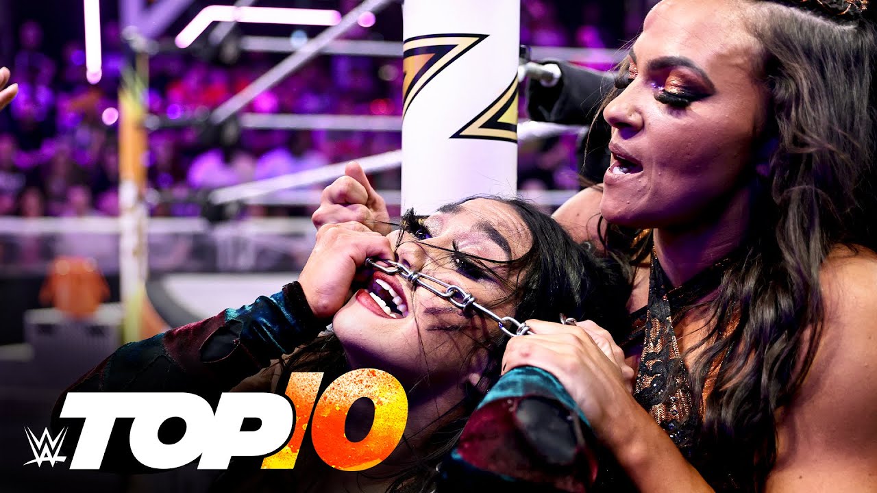 10 лучших моментов Хэллоуинского хаоса первой недели: WWE Top 10, 24 октября 2023 г.