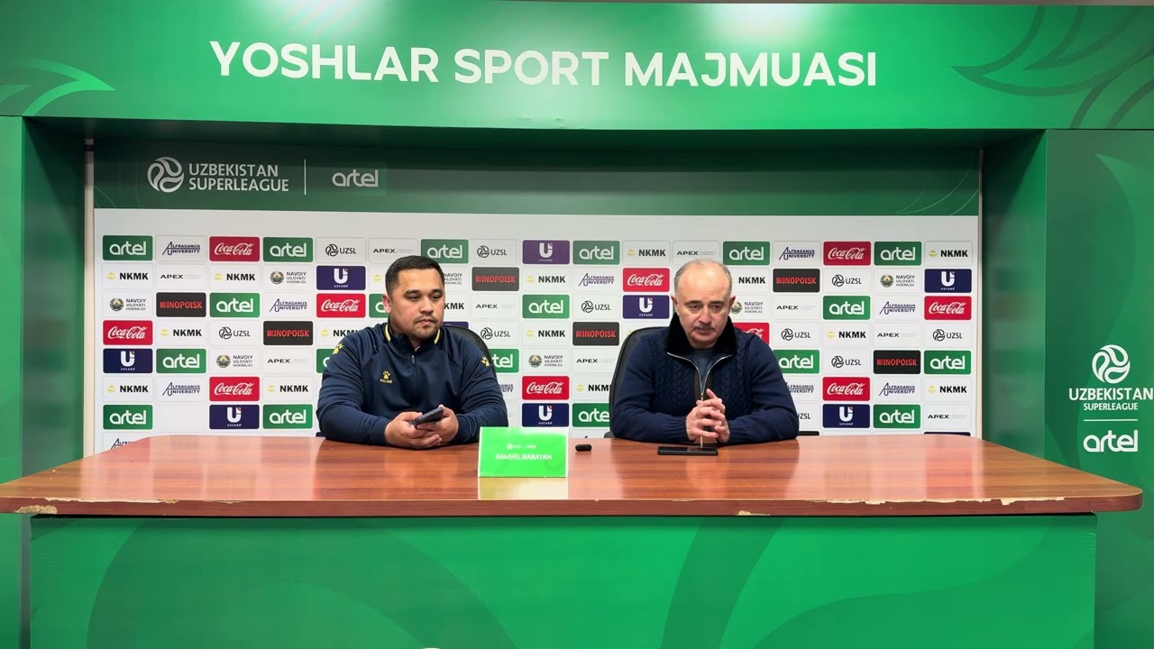 Andijon klubi bosh murabbiyi Samvel Babayan