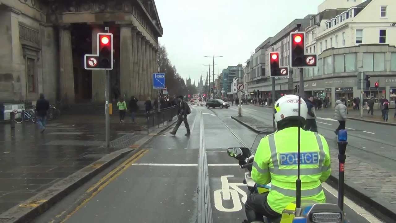 En route to Murrayfield