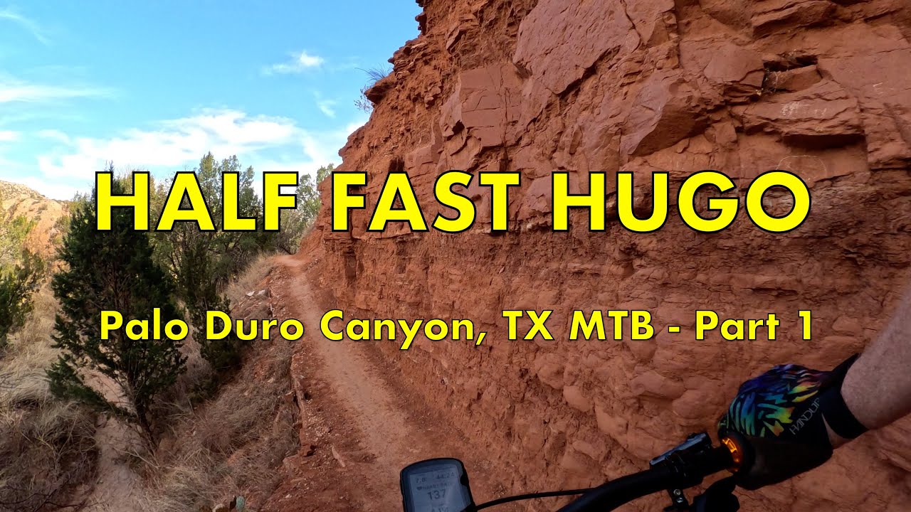 Mountain Biking Palo Duro Canyon, TX - Day 1