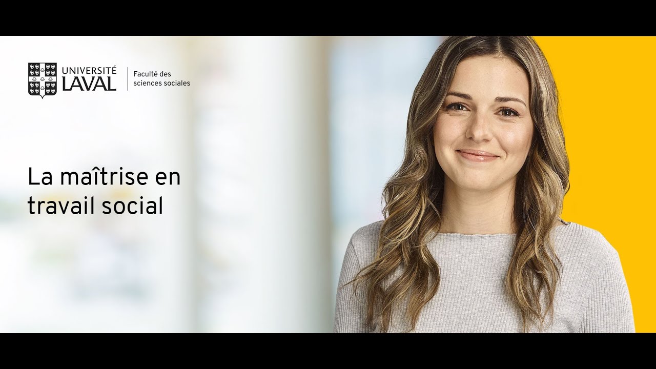 La maîtrise en travail social à l'Université Laval