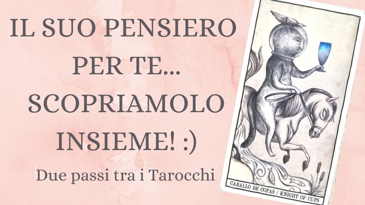 Il suo pensiero per te ADESSO 💜 Scopriamolo insieme! Interattivo Scegli i Tarocchi