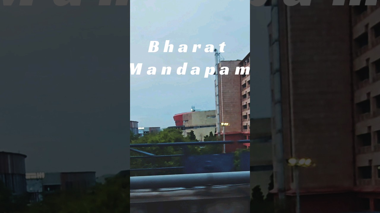 Bharat Mandapam view from Metro G20 summit in Delhi [9 Sep]