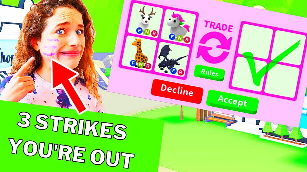 FACE STRIKE TRAIDING В ADOPTE ME Challenge Gaming с The Norris Nuts