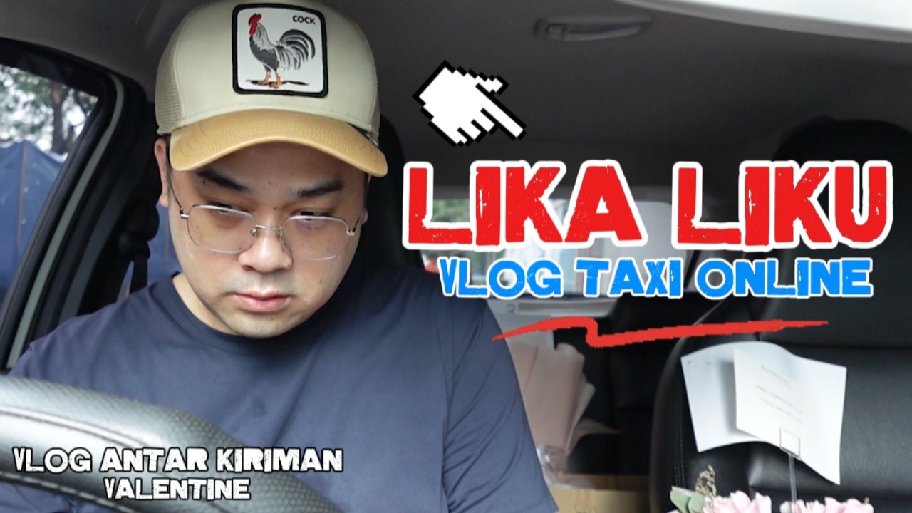 Udah Jarang Vlog Taxi Online..?? - Antar Bunga Valentine