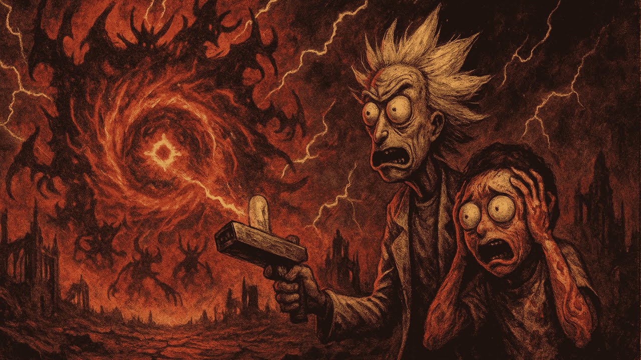 What If Rick and Morty Opened a Portal to the Eye of Terror