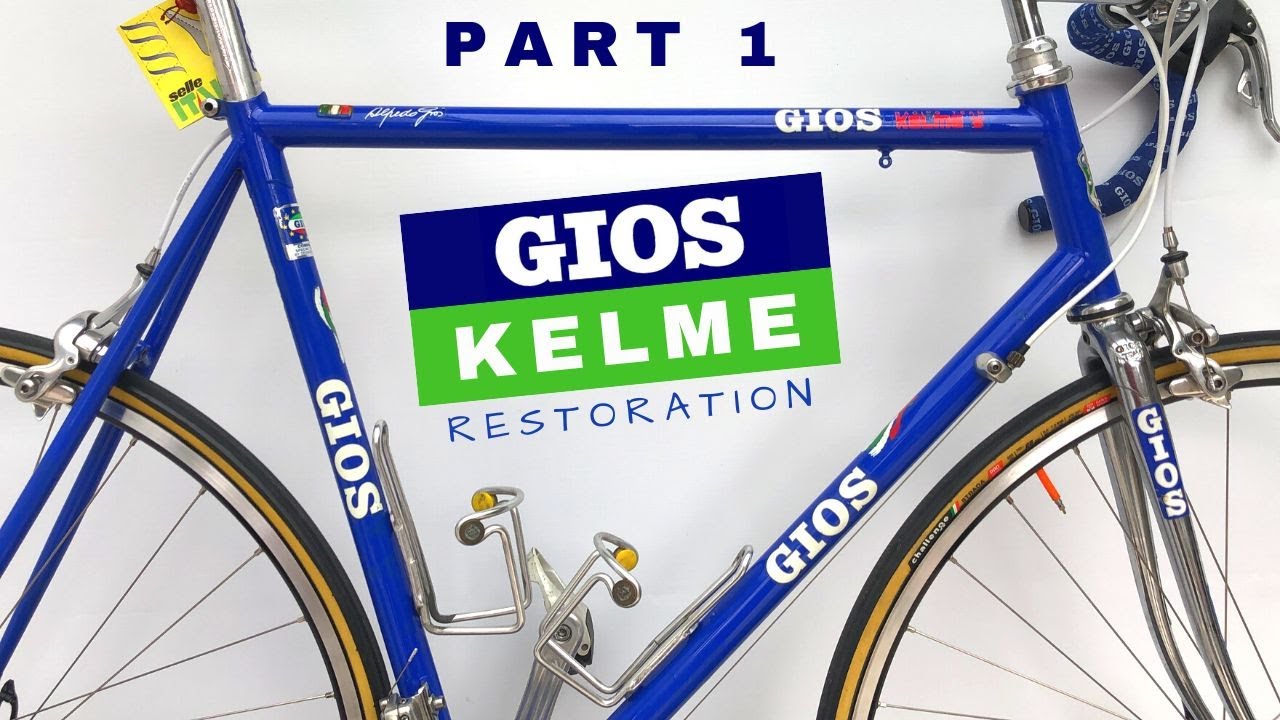 Gios Kelme vintage bike RESTORATION (part 1)