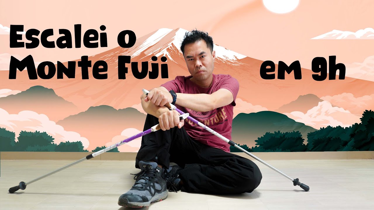 Sobrevivi subir o Mt. Fuji | 9 horas de escalada