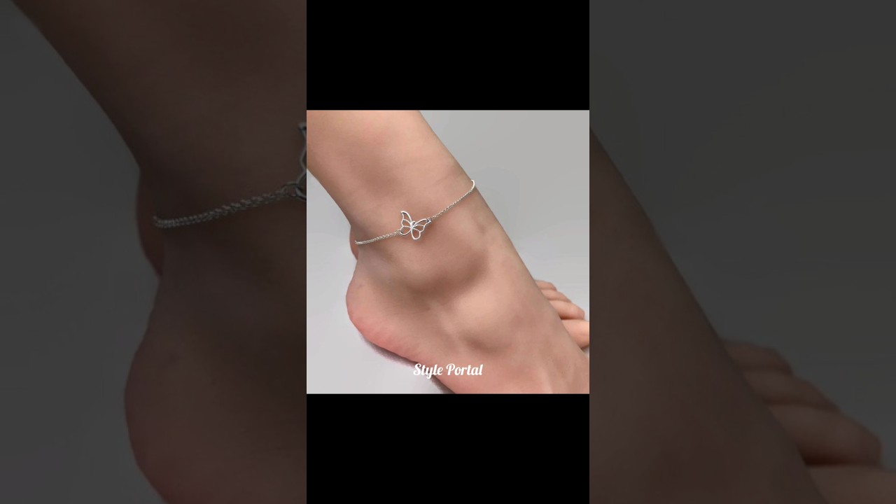 Cute Fancy Anklet Designs #anklet #modern #design #fancy #collection #kolusu #shorts #fashion #trend