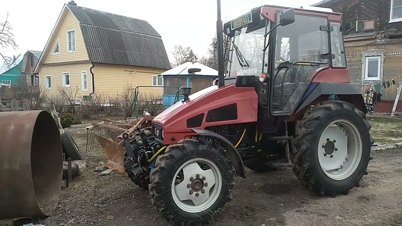 Переделка реверса т-25, втз-2032а, втз-2048а под правую руку.