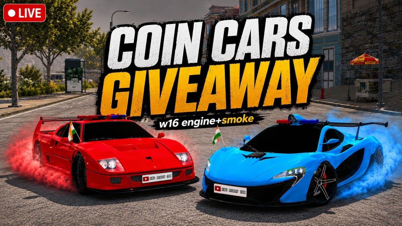 🤖COIN CARS GIVEAWAY | KING REALLY CPM