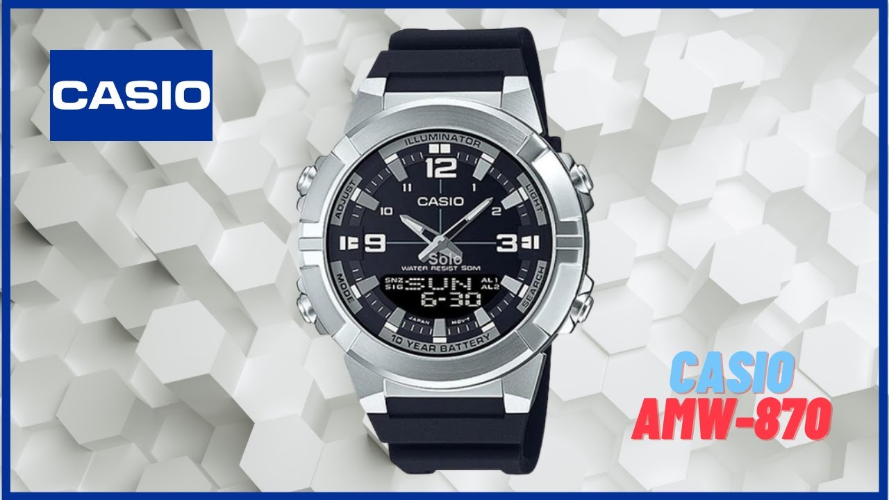 relógio casio AMW-870