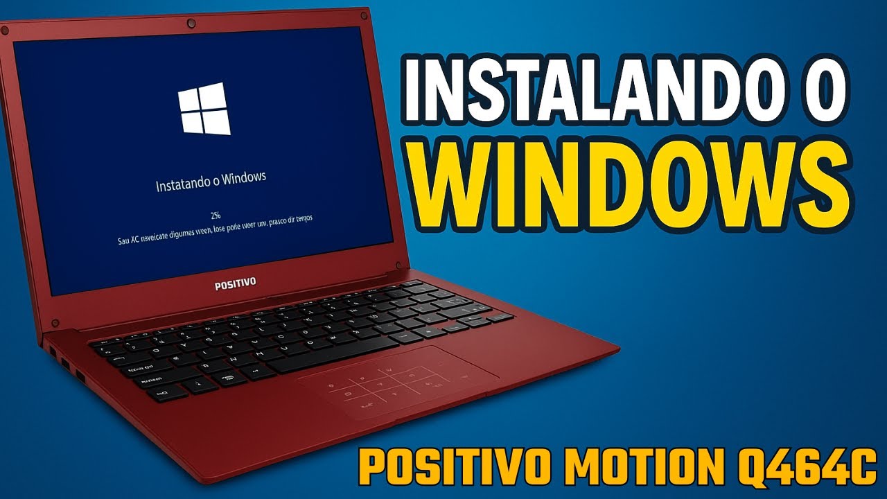 COMO FORMATAR O NOTEBOOK POSITIVO MOTION Q464C