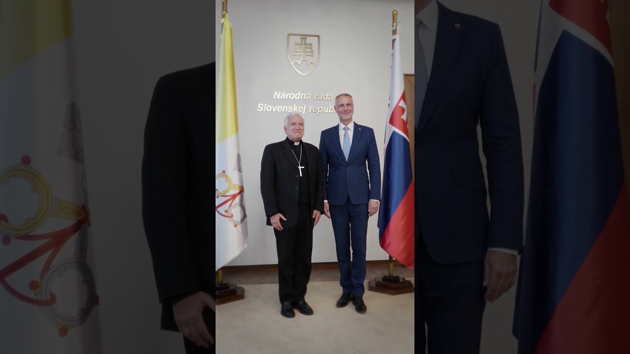 PREDSEDA NR SR PRIJAL APO&Scaron;TOLSK&Eacute;HO NUNCIA