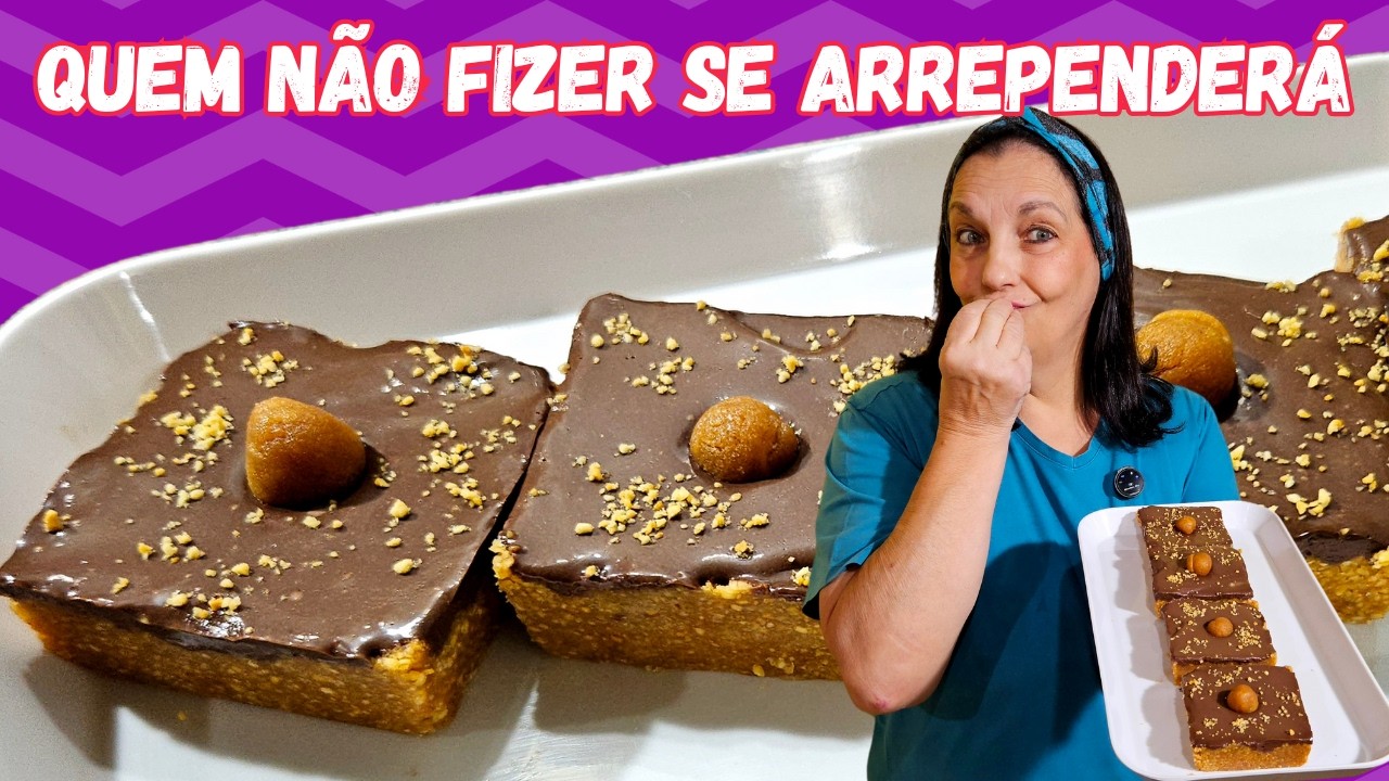 REVELEI A MINHA RECEITA MAIS ESPECIAL: TORTINHA DIET E LOW CARB DE AMENDOIM