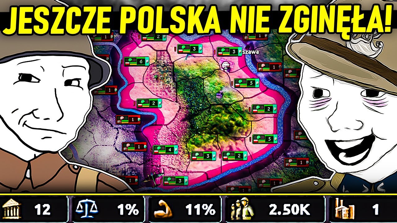 WIELKA OBRONA POLSKI W 1939 ROKU NA STARYM HEARTS OF IRON 4
