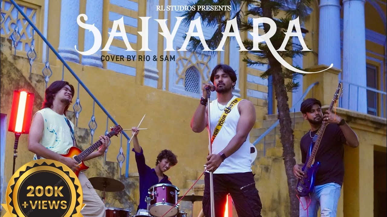 Saiyaara (Rock Band Version) 🎸| Cover by Rio & Sam | Saiyaara Title Song | YRF | RL Studios, India