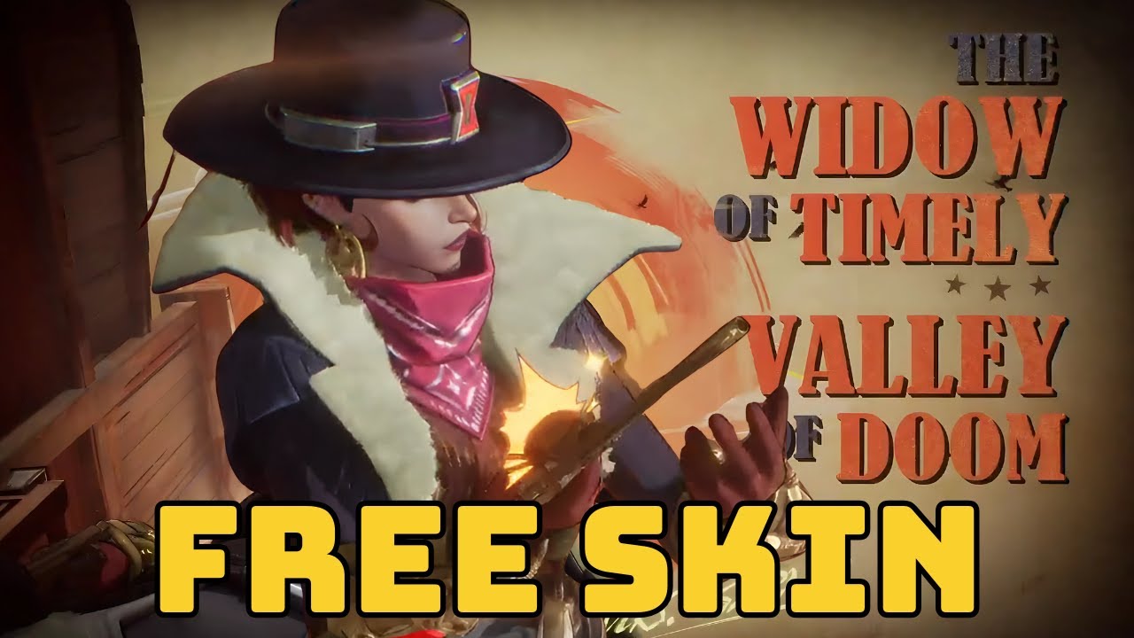 FREE BLACK WIDOW SKIN - Marvel Rivals