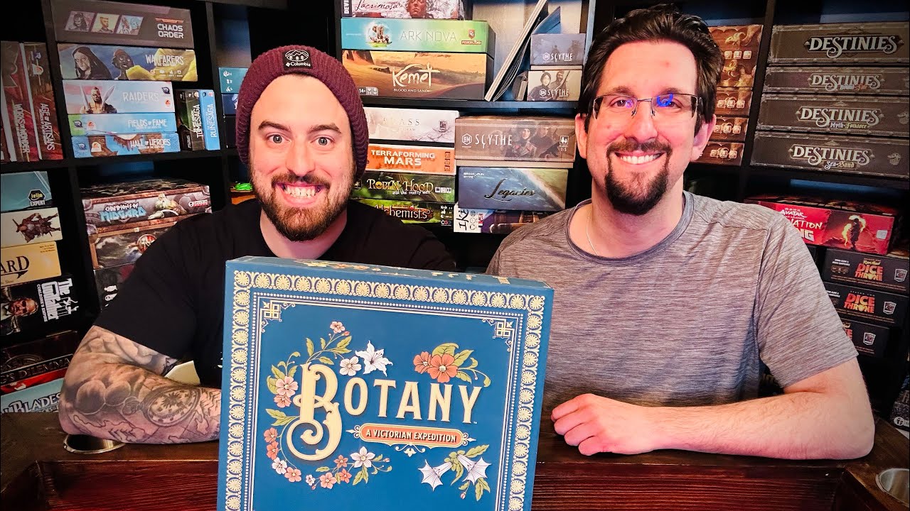 Botany Board Game Review - Kickstarter - First Impression - Dux Somnium Games