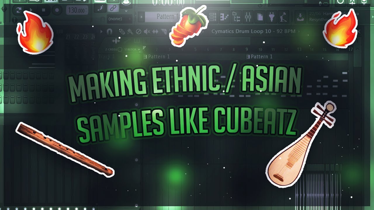 Making An Ethnic/Asian Sample Like Cubeatz,Frank Dukes | FL Studio 20 Tutorial
