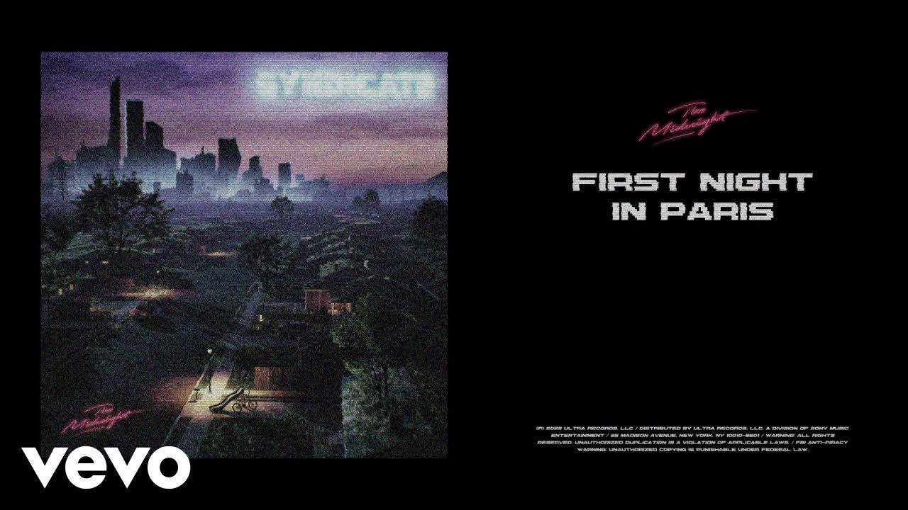 The Midnight - 'First Night In Paris' (Official Audio) ft. Carpenter Brut