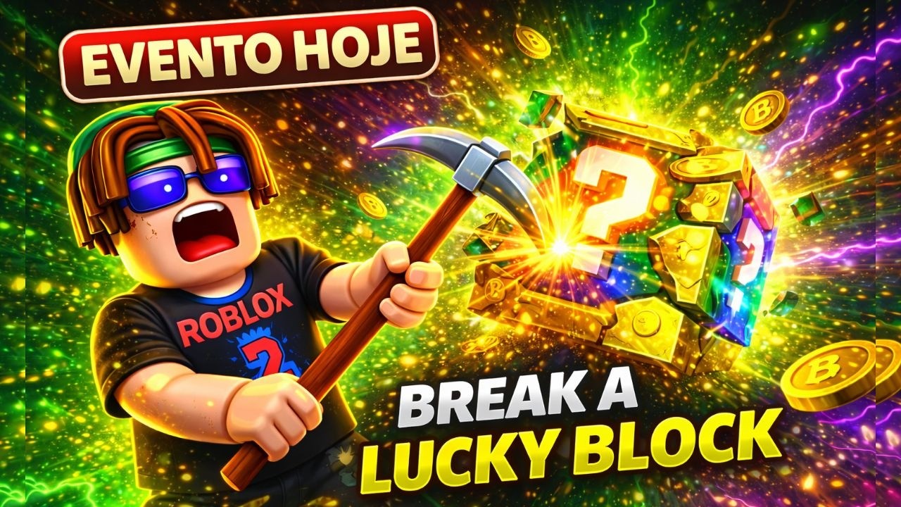🔴 AO VIVO – EVENTO QUEBRE UM BLOCO DA SORTE BRAINROT!!! ROBLOX | Break a Lucky Block
