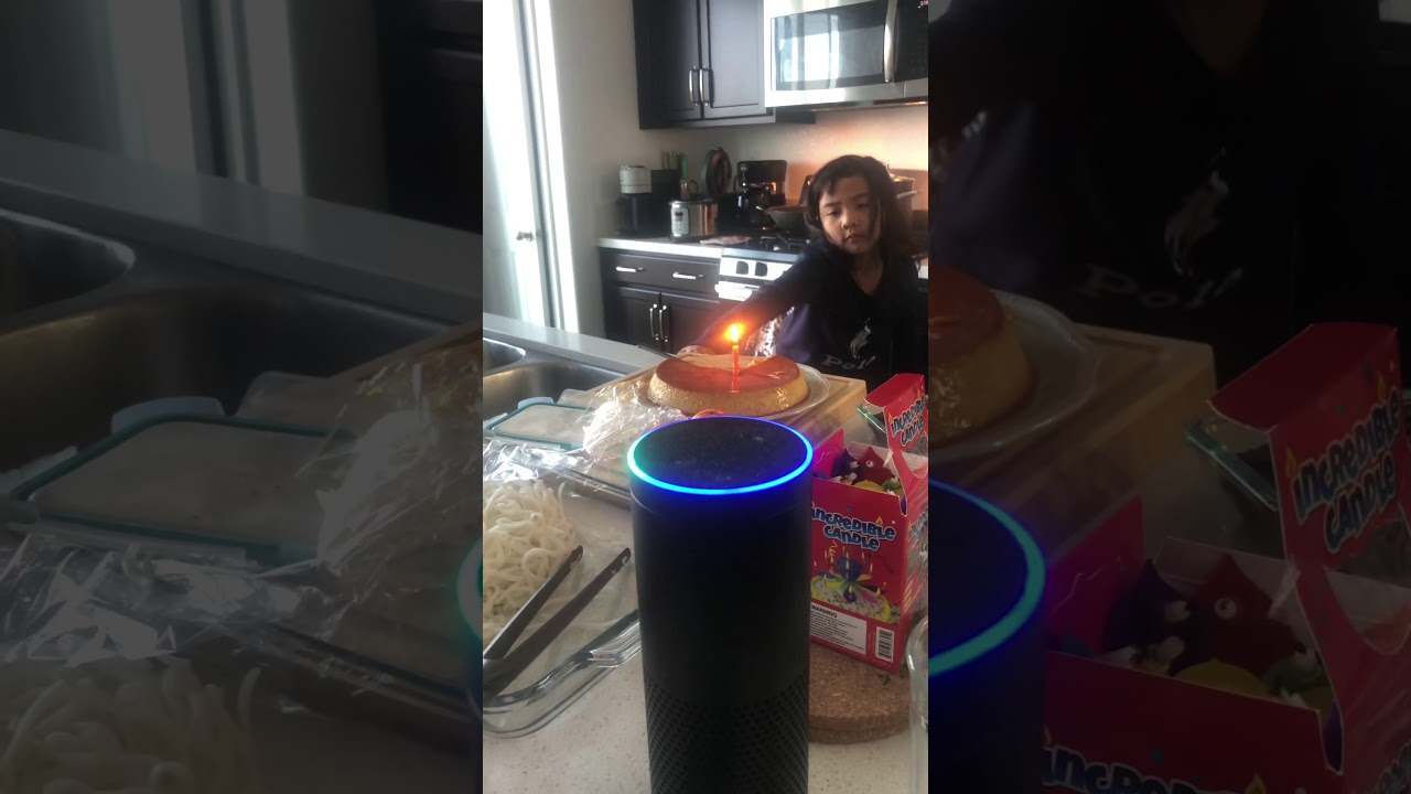#alexa singing happy birthday