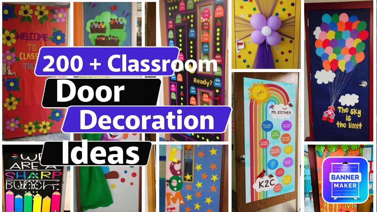 Preschool classroom door decoration ideas 2023 | School door decoration ideas | Back to school door