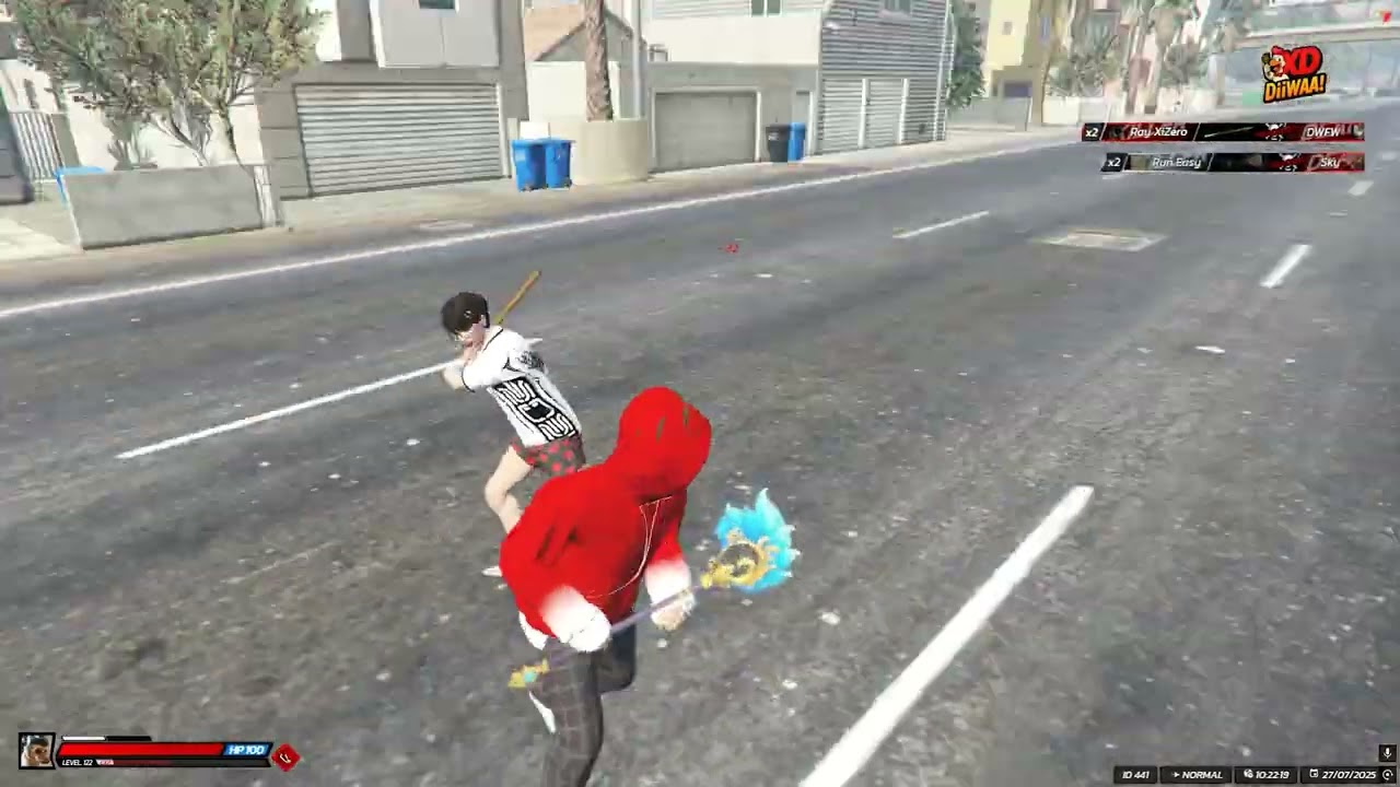 ก็อกกๆๆๆ 4king XD : #fivemhighlights #gta5  #4kingxd