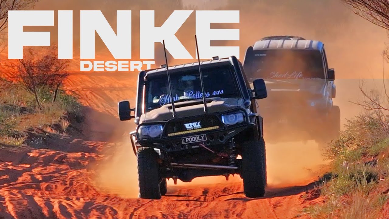 Landcruisers VS the FINKE Desert