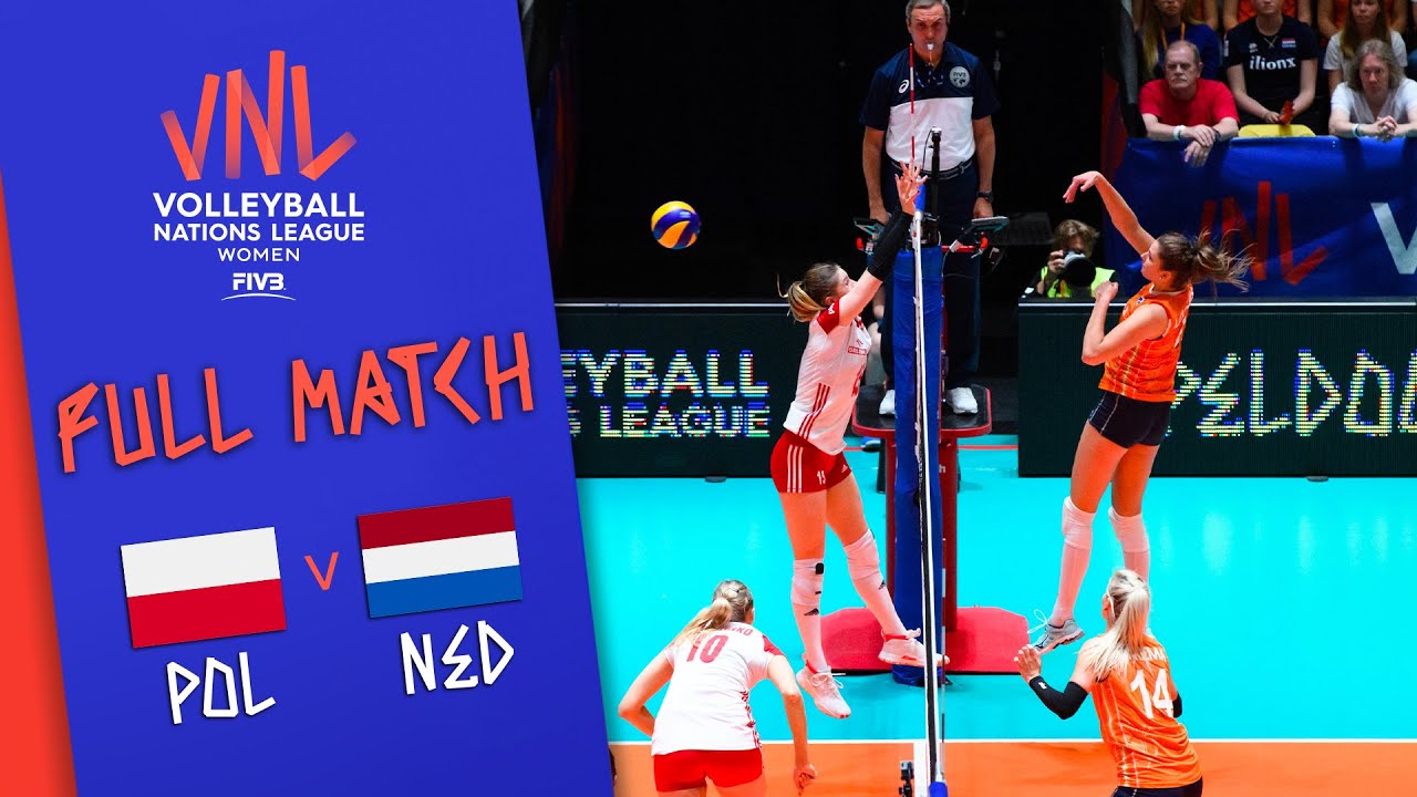 Poland 🆚 Netherlands - Full Match | Women’s Volleyball Nations League 2019