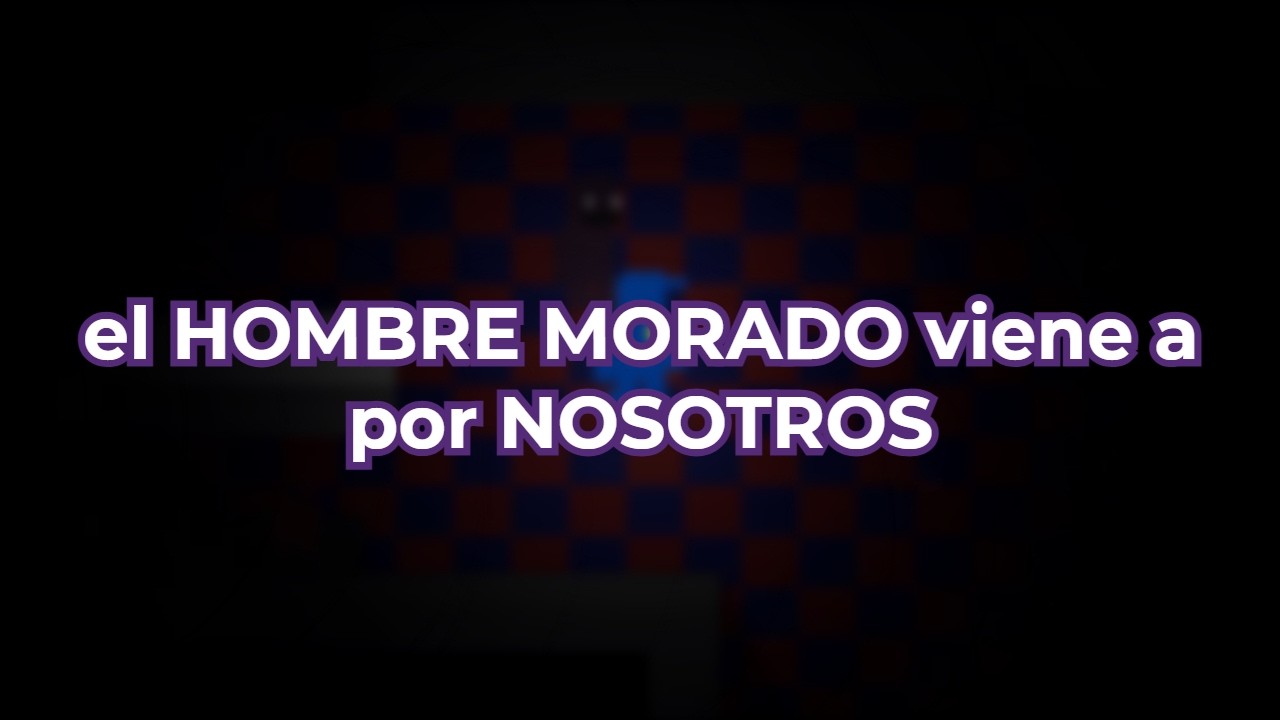 El HOMBRE MORADO nos ATACA | FNaF In Real Time
