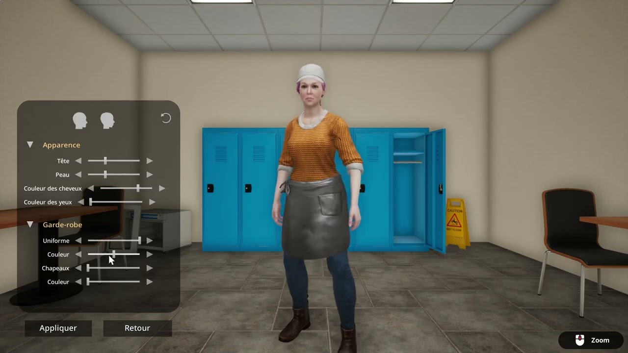 petit irl au boulot - Fast Food Sim