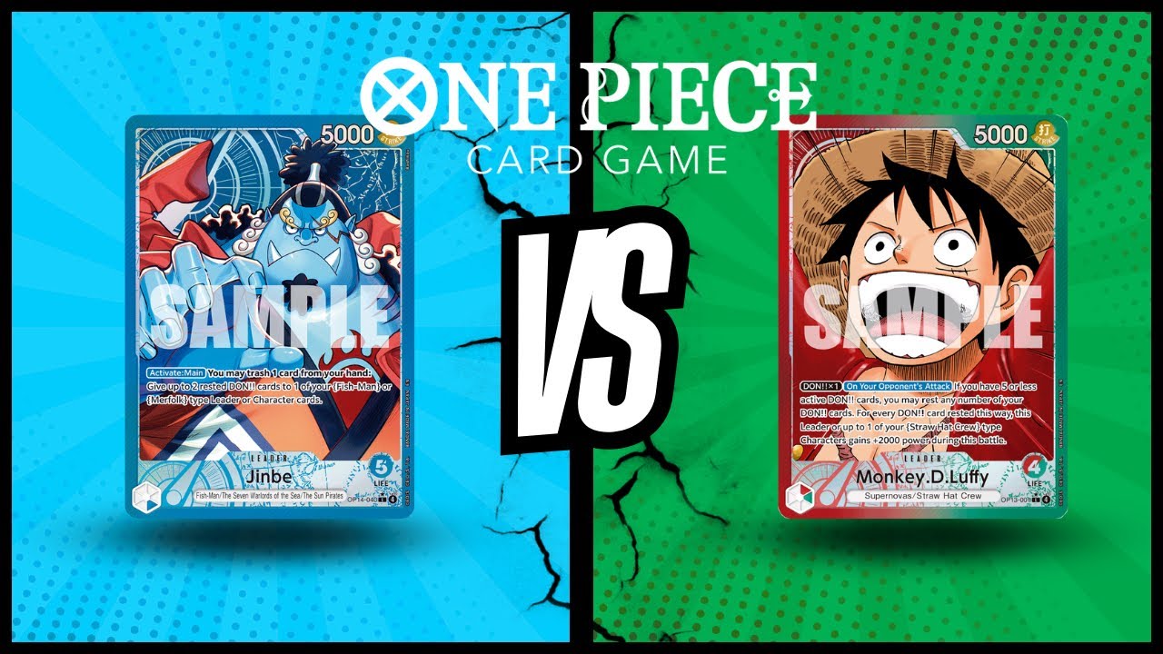 POV You Suck At The Game: OP-14 U Jinbe vs R/G Luffy Round 1