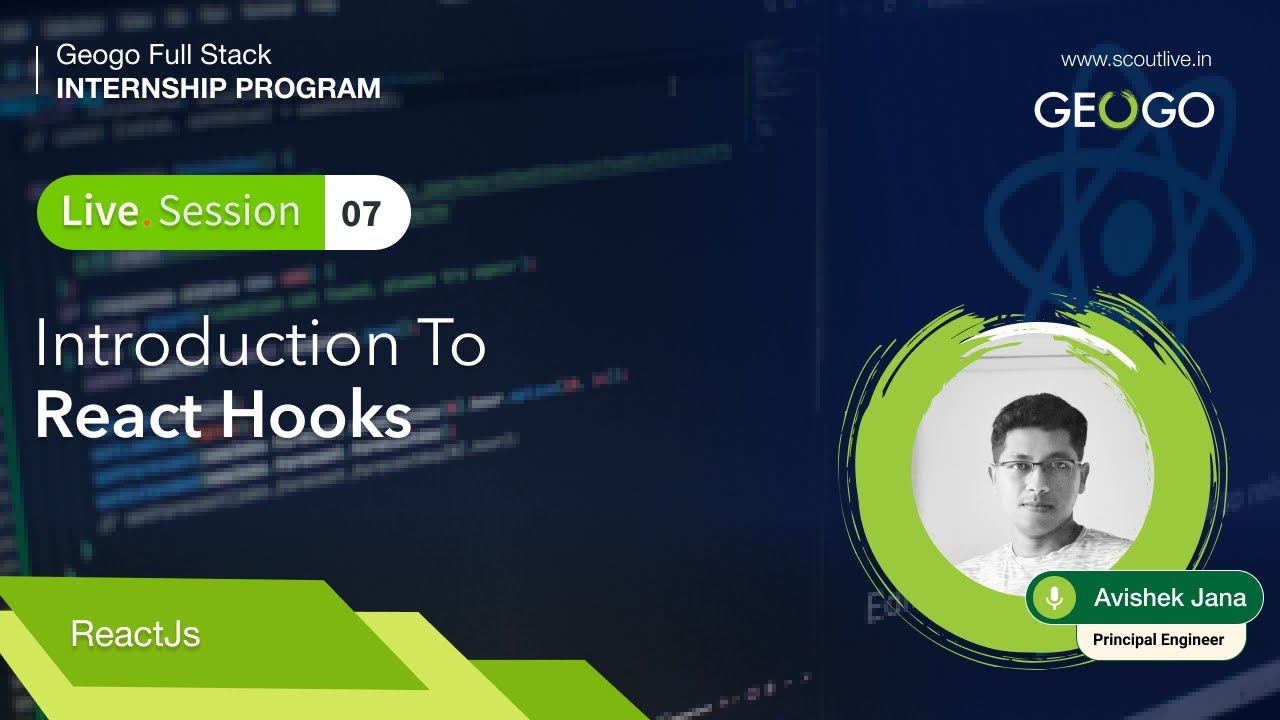 Learn to use React Hooks | Full Stack Web Internship | Session 7