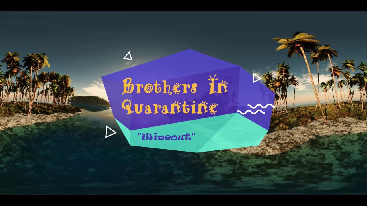 Brothers in Quarantine - "WIPEOUT" (The Surfaris) - Instrumental cover