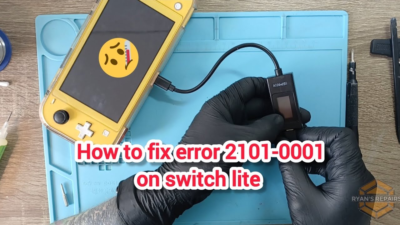 How to fix error 2101-0001 on switch lite