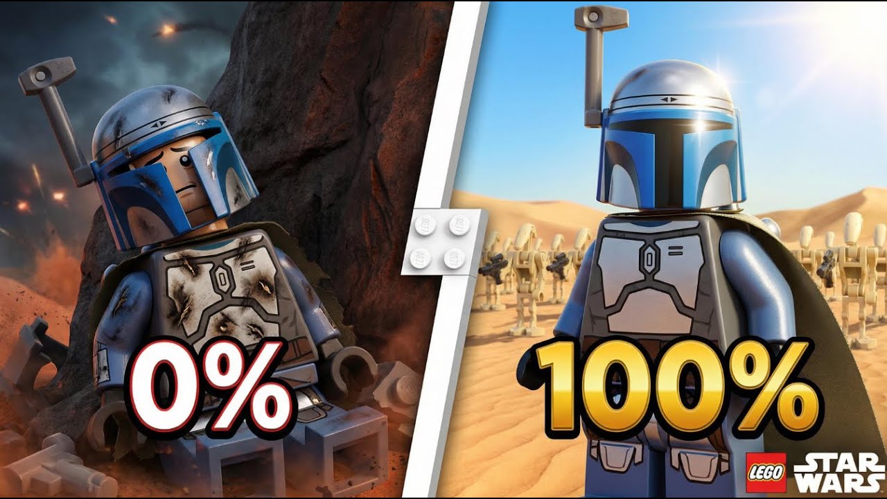 I *ALMOST* 100%-ed LEGO Attack of the Clones!