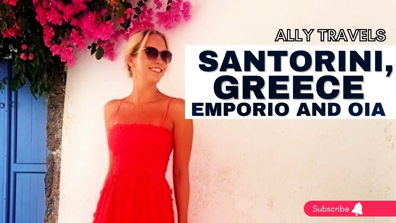 Santorini, Greece: Exploring EMPORIO and OIA