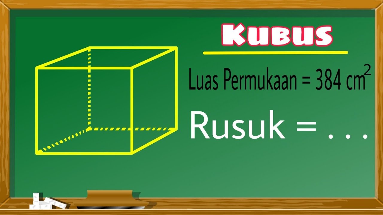 Cara Menghitung Panjang Rusuk Kubus Jika diketahui Luas Permukaannya