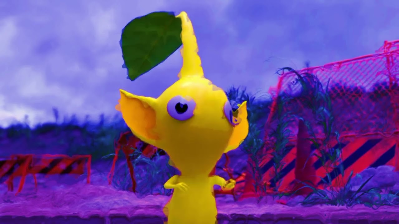 Catching Pikmin/have saw the Pikmin on inside of tunnel shining/inspired#preview 