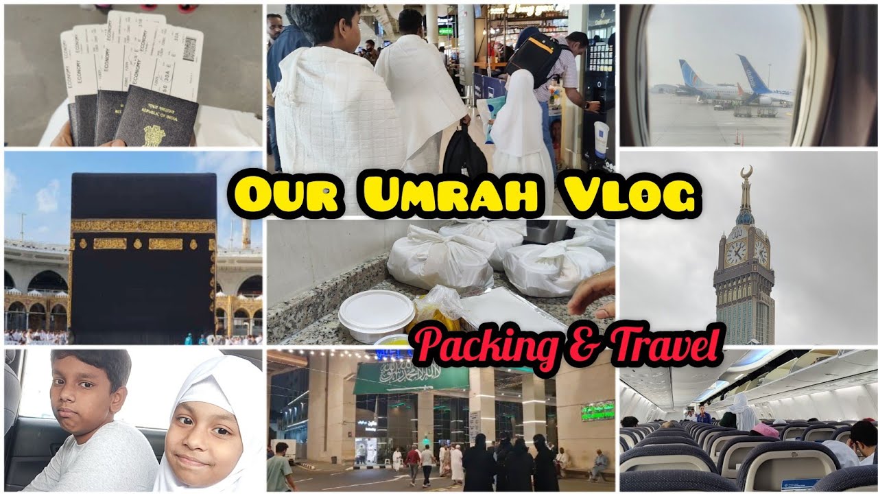 எங்கள் உம்ரா பயணம்/ Our Umrah Vlog / packing n travel vlog