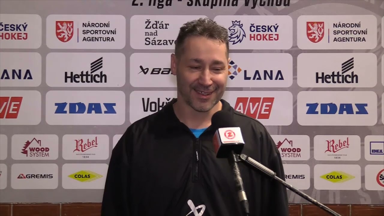 31. kolo | SKLH Žďár nad Sázavou - HC Spartak Uherský Brod | hodnocení trenérů