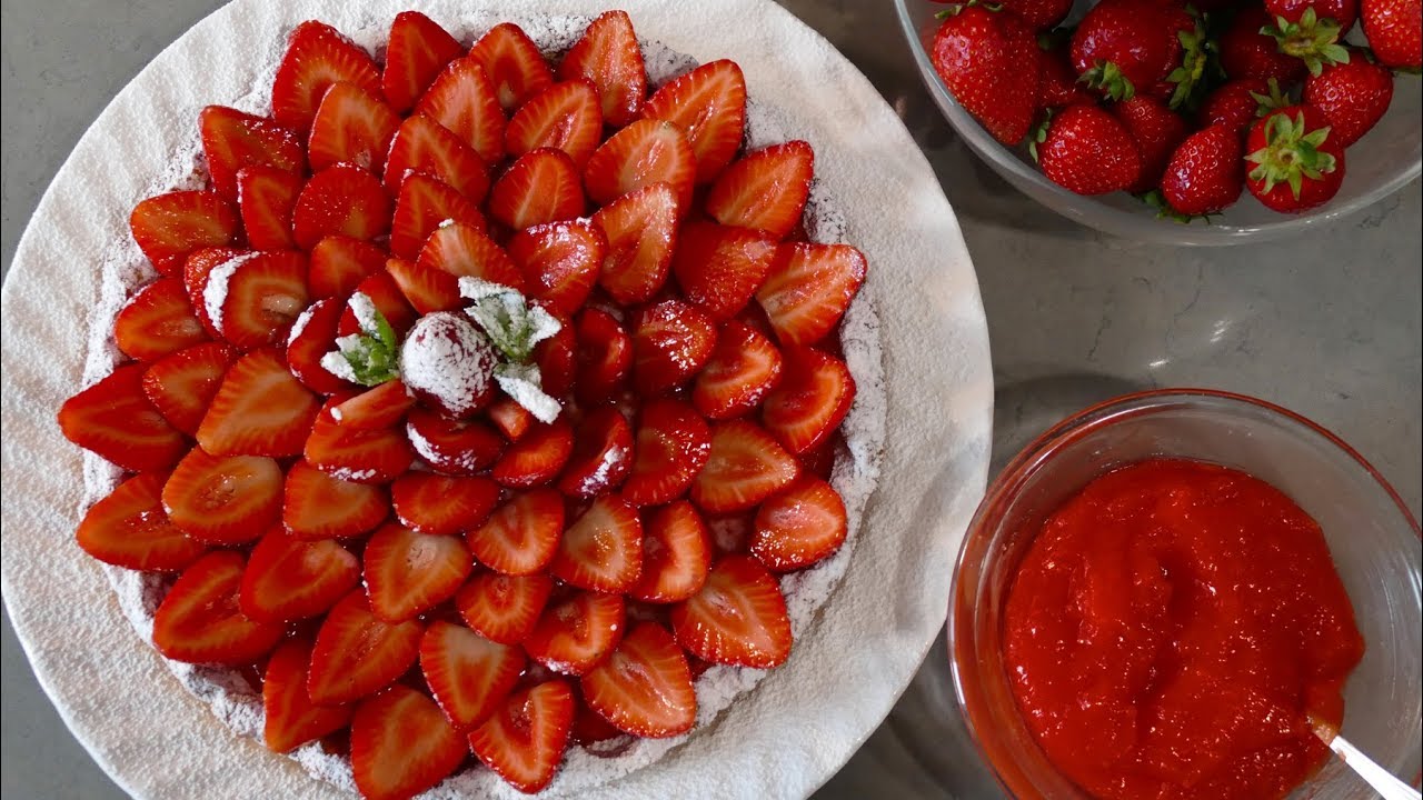 Crostata alle fragole. Videoricetta - Il Mondo di Antonietta Polcaro