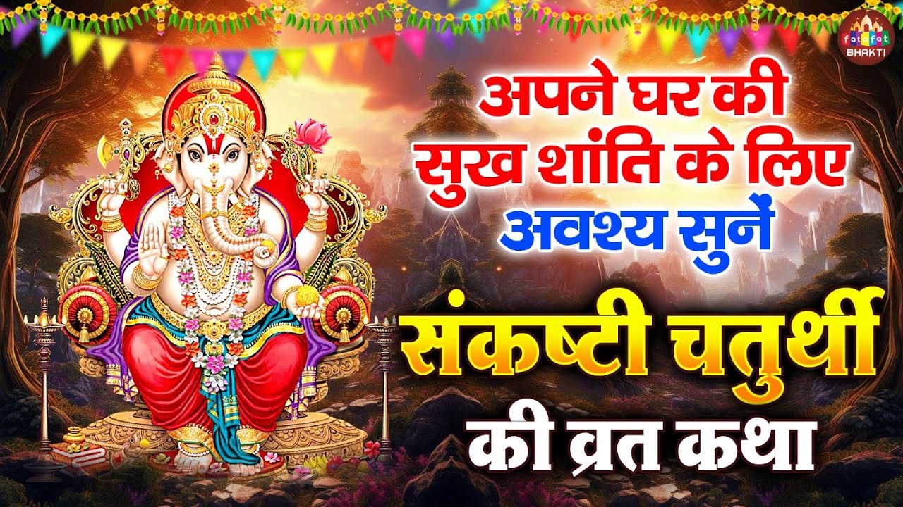 संकष्टी चतुर्थी व्रत कथा 2026 - संकष्टी चतुर्थी की गाथा | Sankashti Chaturthi Vrat Katha 2026
