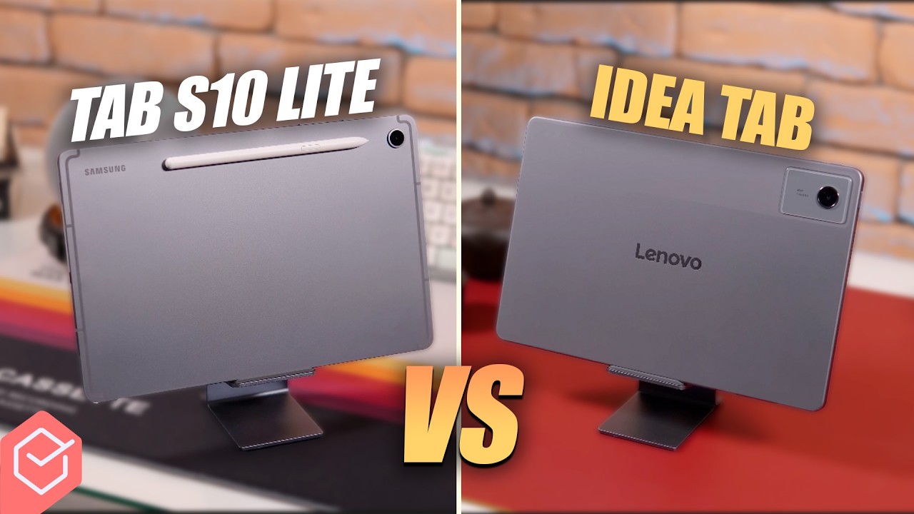 Lenovo Idea Tab vs. Galaxy Tab S10 LITE // qual MELHOR TABLET CUSTO BENEFÍCIO atualmente!?