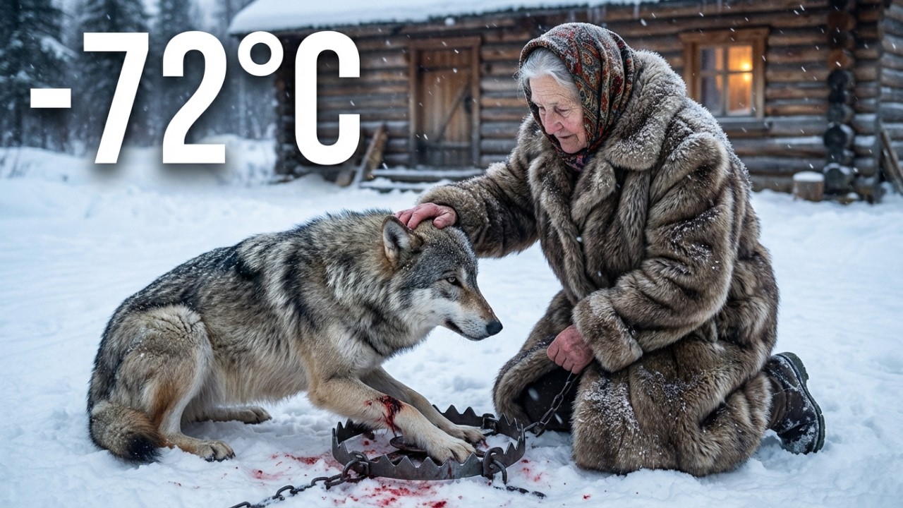 At –72°C, She Risked Her Life to Free a Trapped Wolf