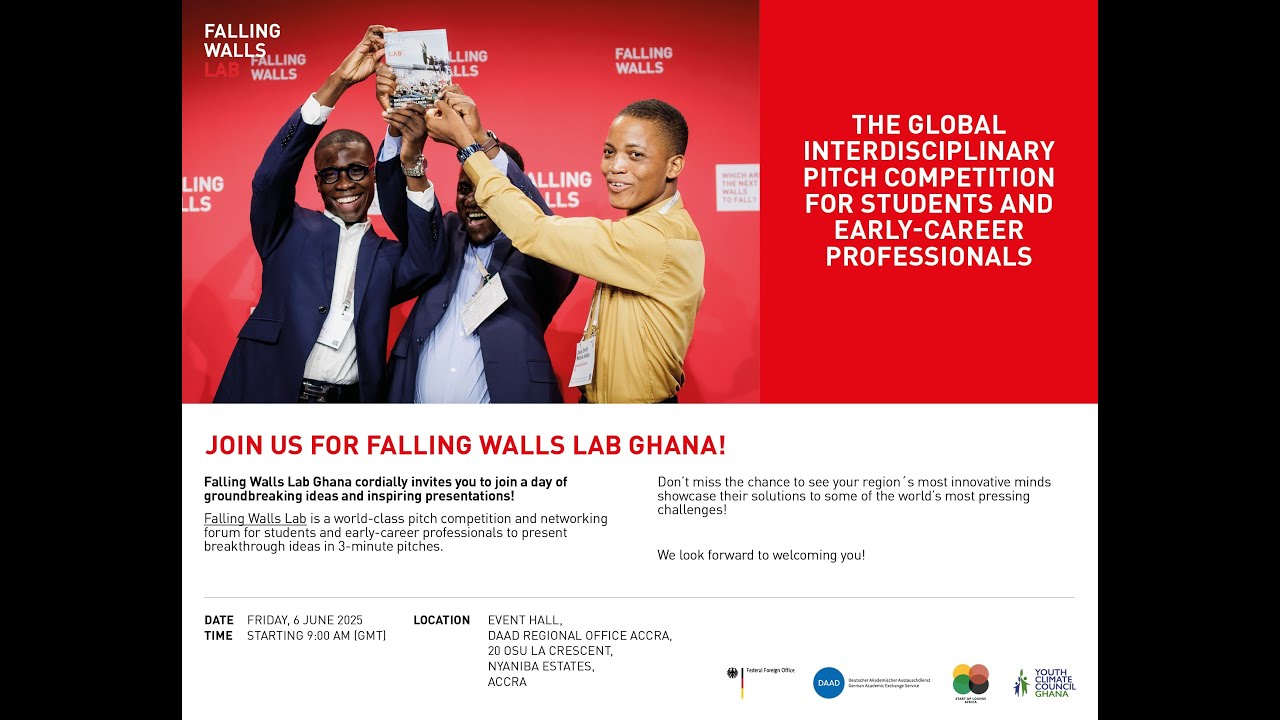 Falling Walls Lab Ghana 2025 Il 6th June 2025