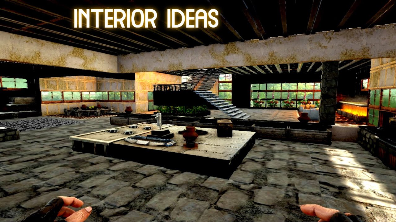 HOW TO DECORATE YOUR MODERN HOUSE (ARK:SURVIVAL EVOLVED)